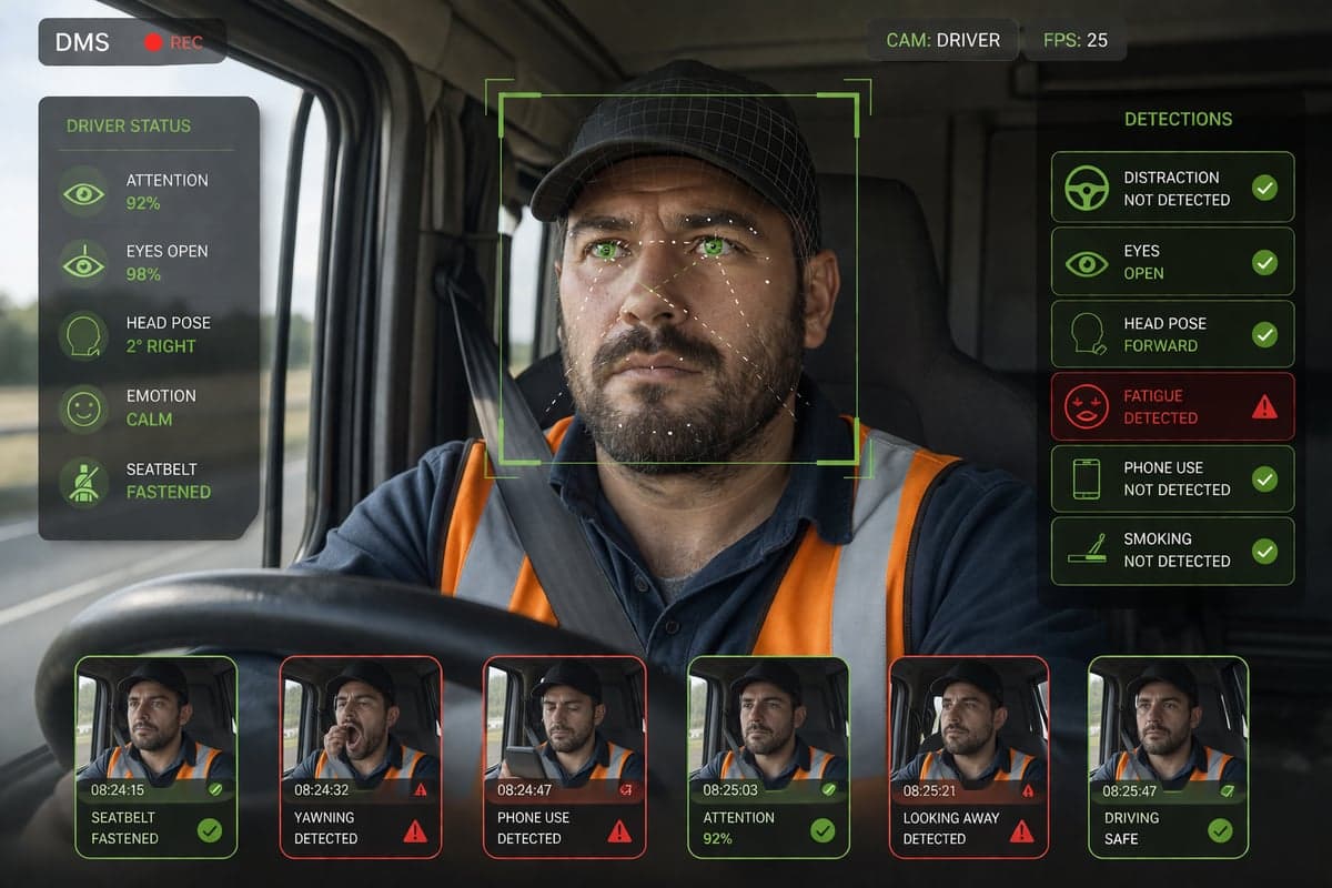 AI Driver Safety Camera