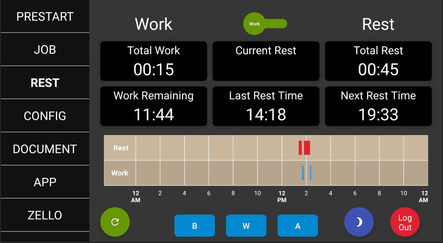 Netcorp Driver Tablet App