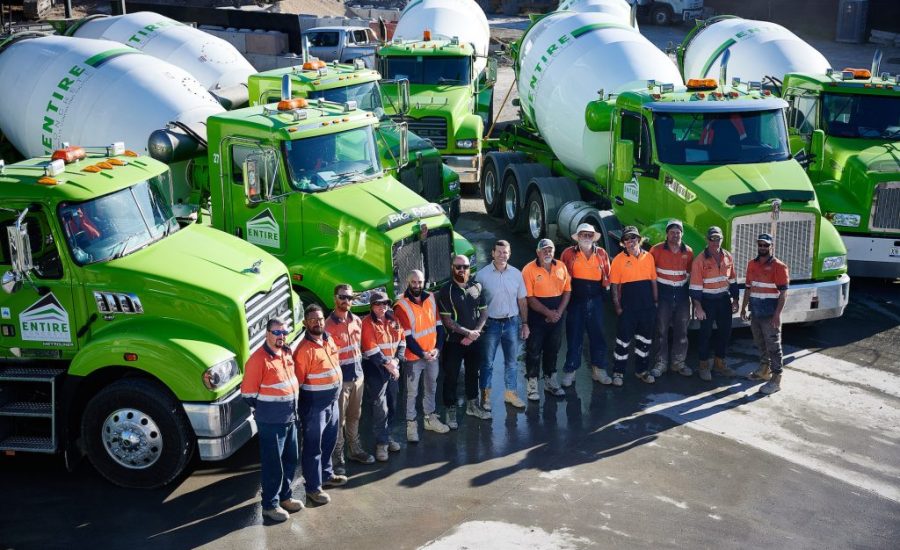 NETCORP WELCOMES ENTIRE CONCRETE